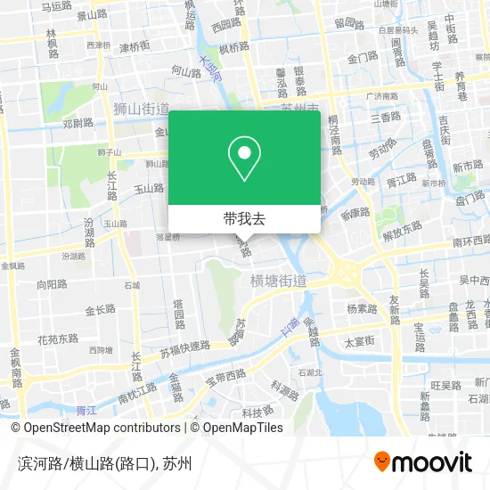 滨河路/横山路(路口)地图