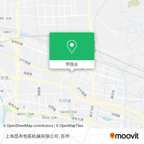 上海昆布包装机械有限公司地图