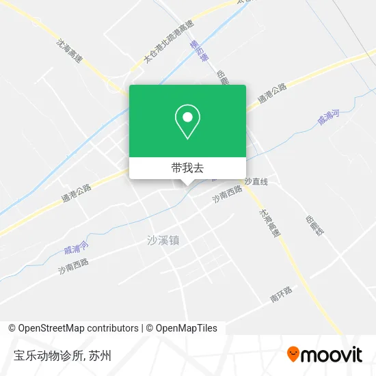 宝乐动物诊所地图