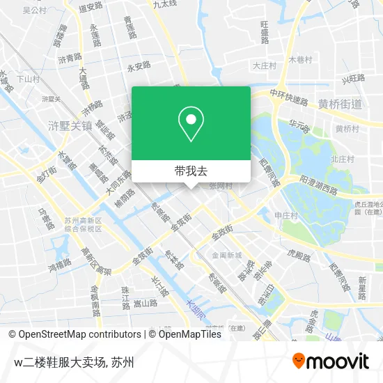 w二楼鞋服大卖场地图
