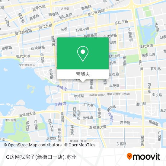 Q房网找房子(新街口一店)地图