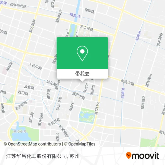 江苏华昌化工股份有限公司地图