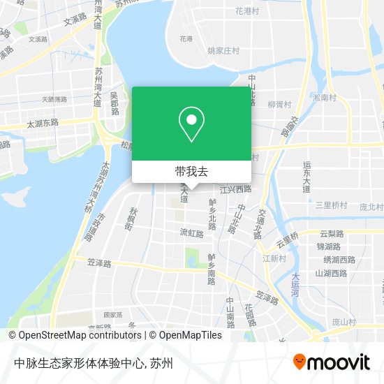 中脉生态家形体体验中心地图