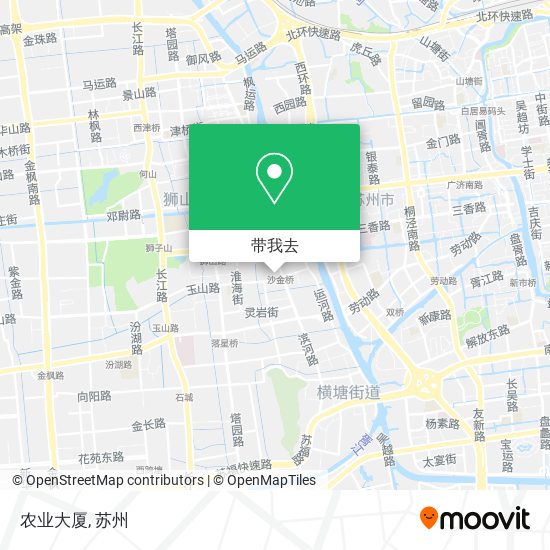 农业大厦地图