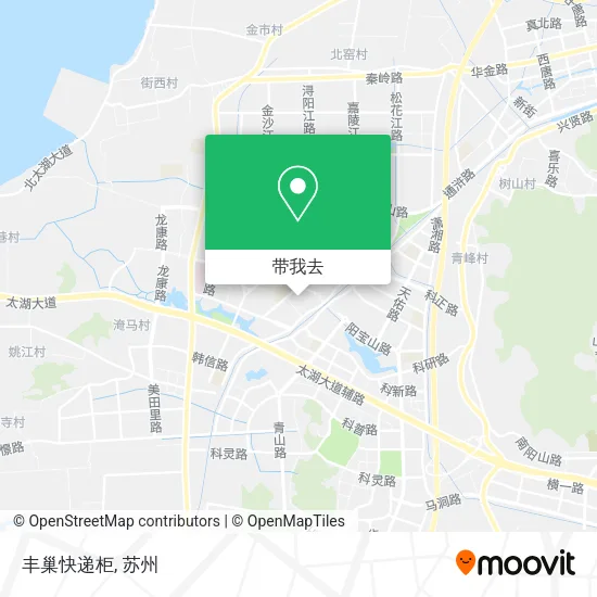 丰巢快递柜地图