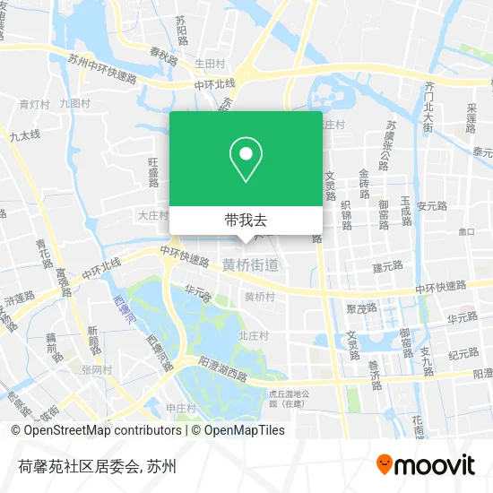 荷馨苑社区居委会地图