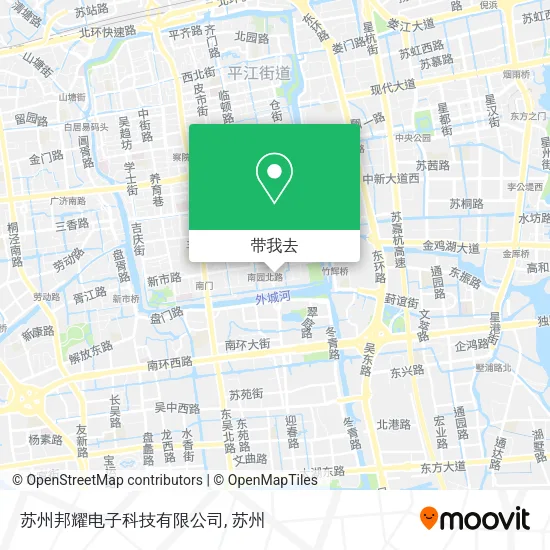 苏州邦耀电子科技有限公司地图
