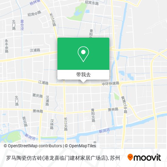 罗马陶瓷仿古砖(港龙喜临门建材家居广场店)地图