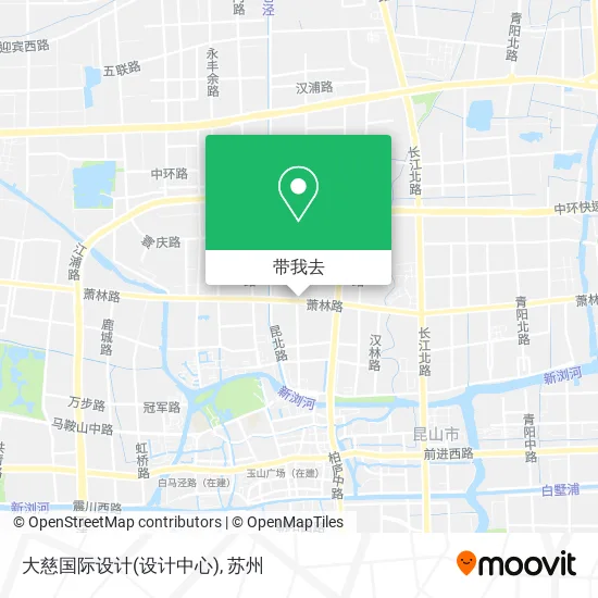 大慈国际设计(设计中心)地图