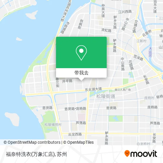福奈特洗衣(万象汇店)地图