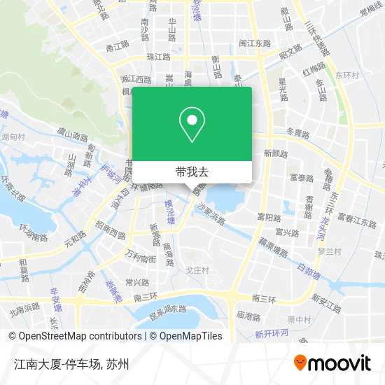 江南大厦-停车场地图