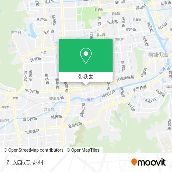 别克四s店地图
