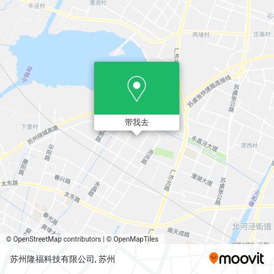 苏州隆福科技有限公司地图