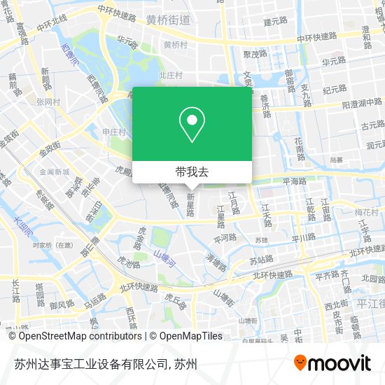 苏州达事宝工业设备有限公司地图