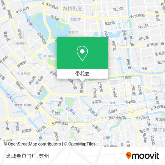 廉城卷帘门厂地图
