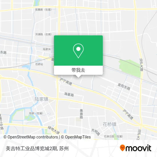 美吉特工业品博览城2期地图