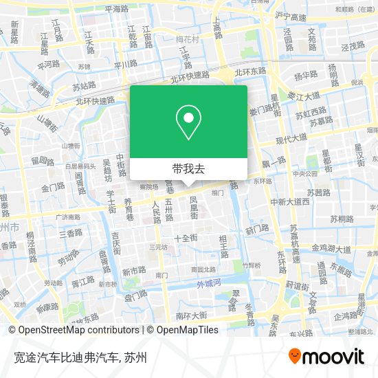 宽途汽车比迪弗汽车地图