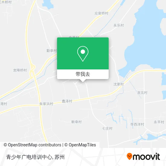 青少年广电培训中心地图