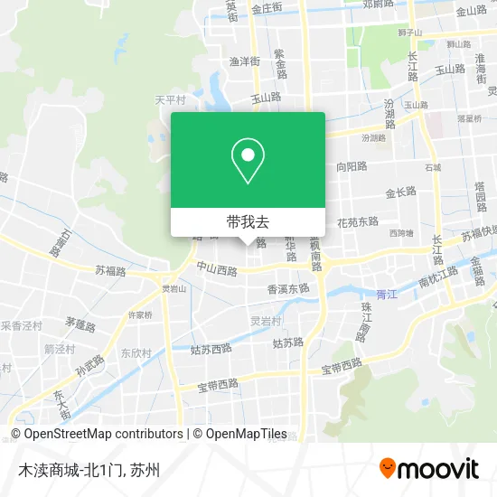 木渎商城-北1门地图