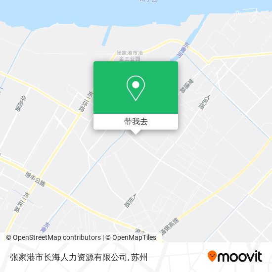 张家港市长海人力资源有限公司地图
