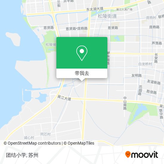 团结小学地图