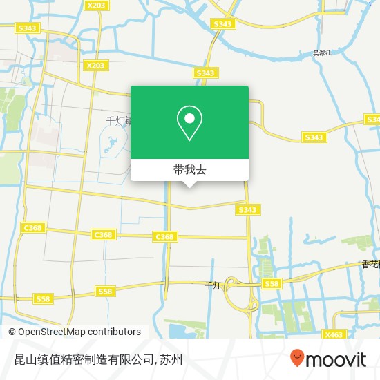 昆山缜值精密制造有限公司地图