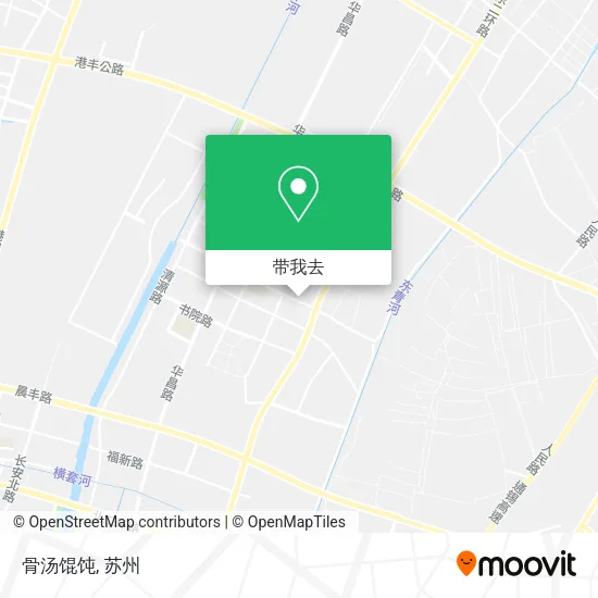 骨汤馄饨地图