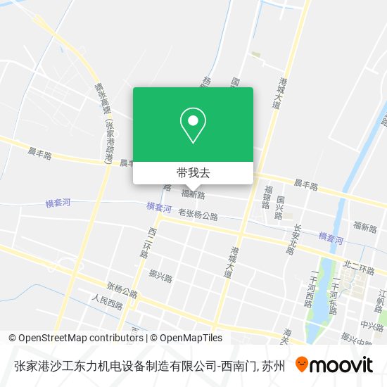 张家港沙工东力机电设备制造有限公司-西南门地图