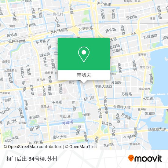 相门后庄-84号楼地图