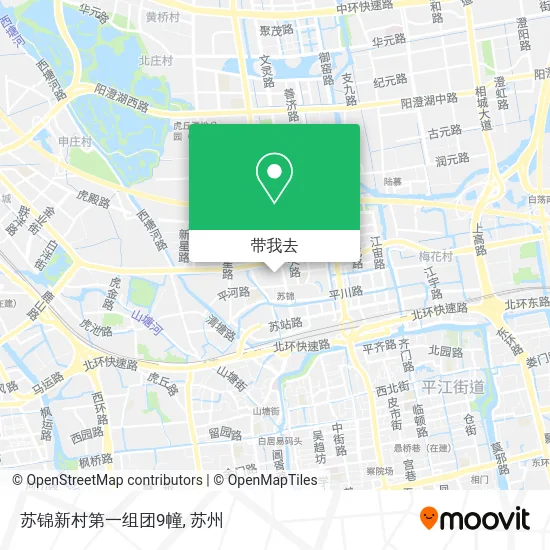 苏锦新村第一组团9幢地图