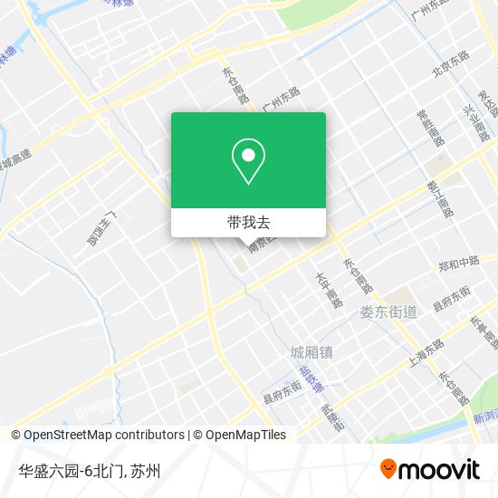 华盛六园-6北门地图