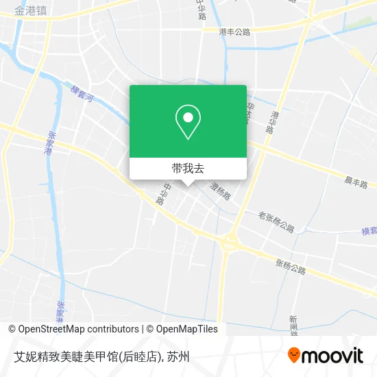 艾妮精致美睫美甲馆(后睦店)地图
