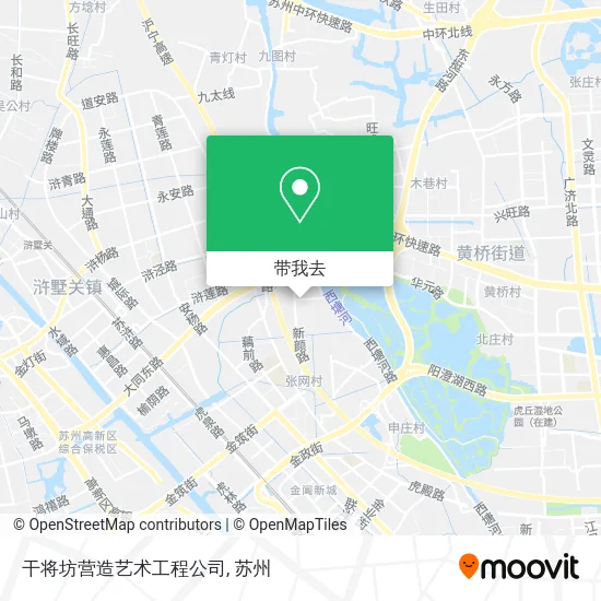 干将坊营造艺术工程公司地图