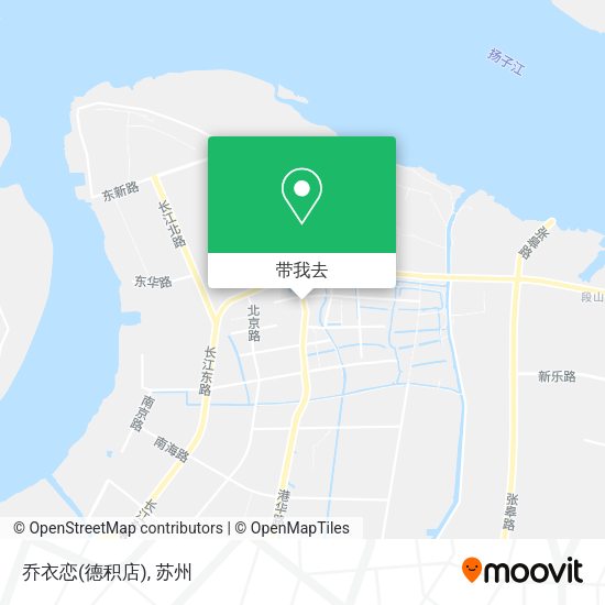 乔衣恋(德积店)地图