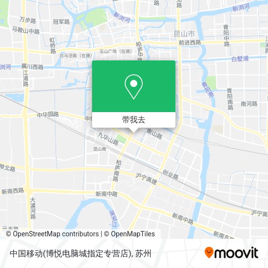 中国移动(博悦电脑城指定专营店)地图