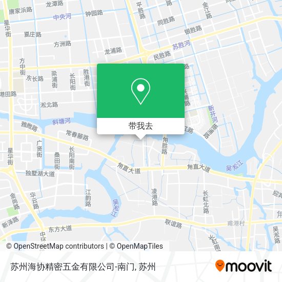 苏州海协精密五金有限公司-南门地图