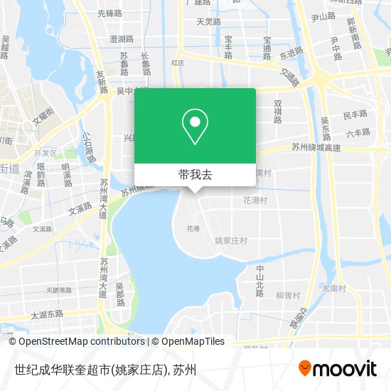 世纪成华联奎超市(姚家庄店)地图