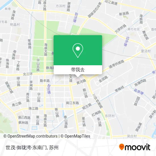 世茂·御珑湾-东南门地图