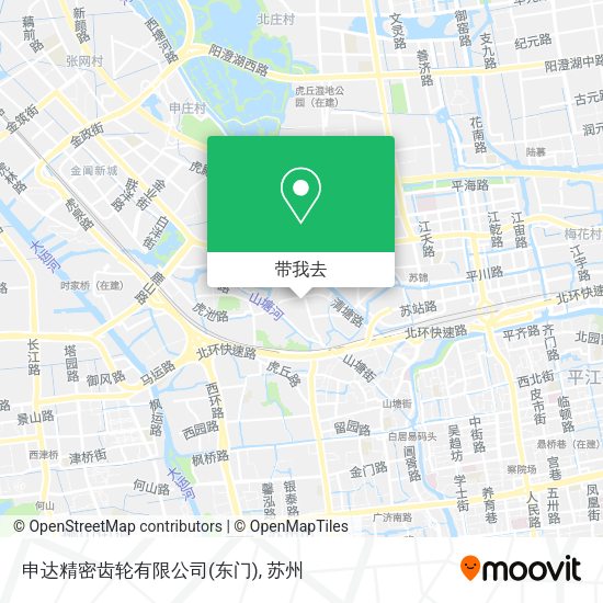 申达精密齿轮有限公司(东门)地图