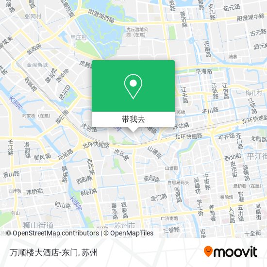 万顺楼大酒店-东门地图
