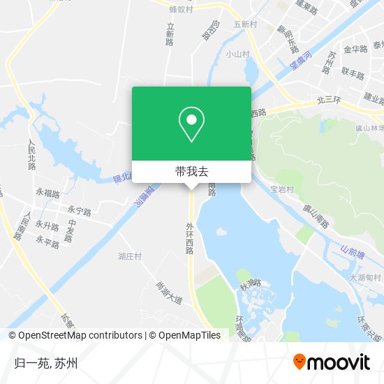 归一苑地图