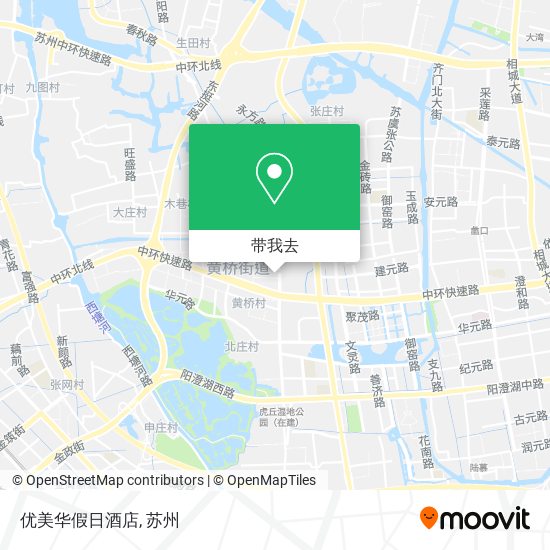优美华假日酒店地图