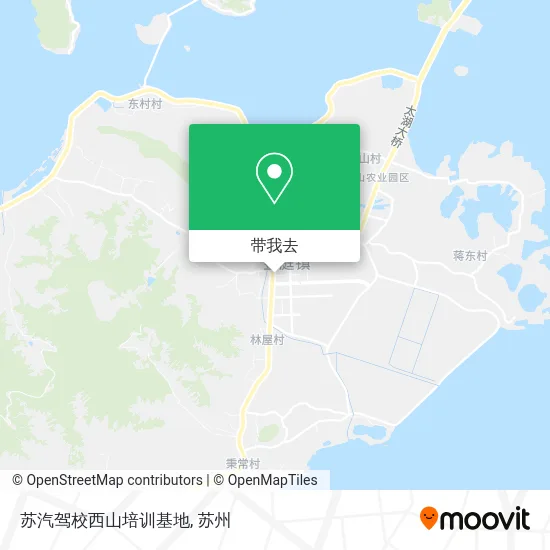 苏汽驾校西山培训基地地图