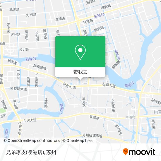 兄弟凉皮(凌港店)地图