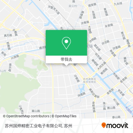 苏州国烨精密工业电子有限公司地图