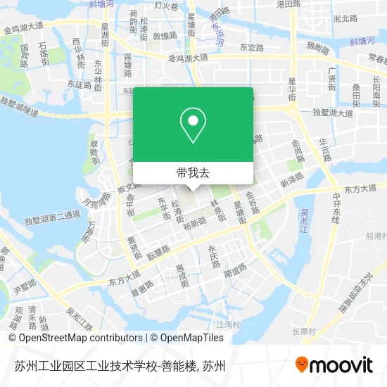 苏州工业园区工业技术学校-善能楼地图
