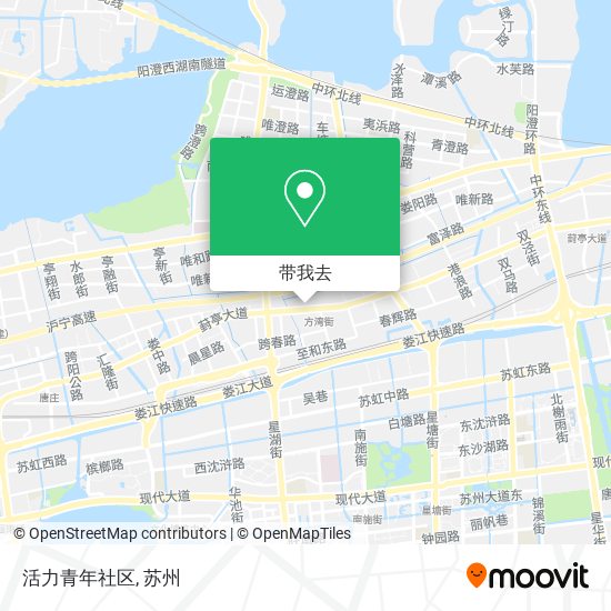 活力青年社区地图