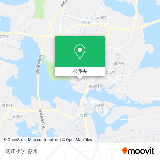 周庄小学地图