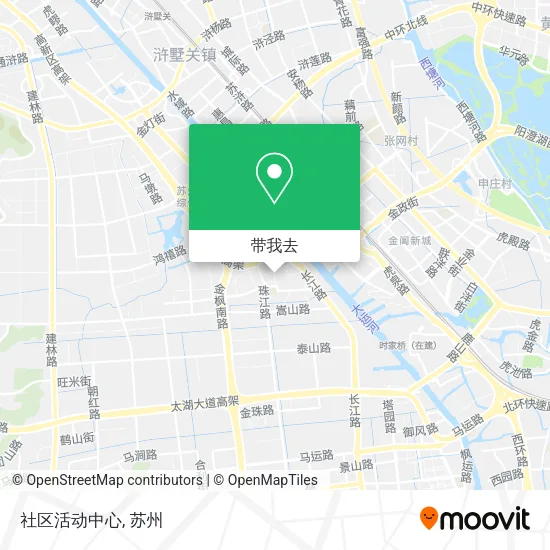 社区活动中心地图