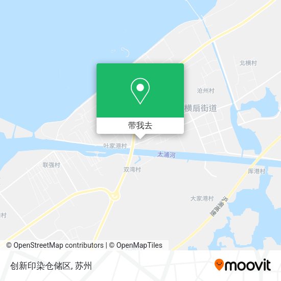 创新印染仓储区地图